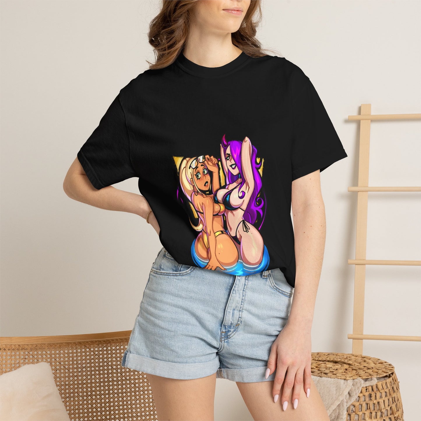 Anime Pin-Up T-Shirt — Tonya and Succi