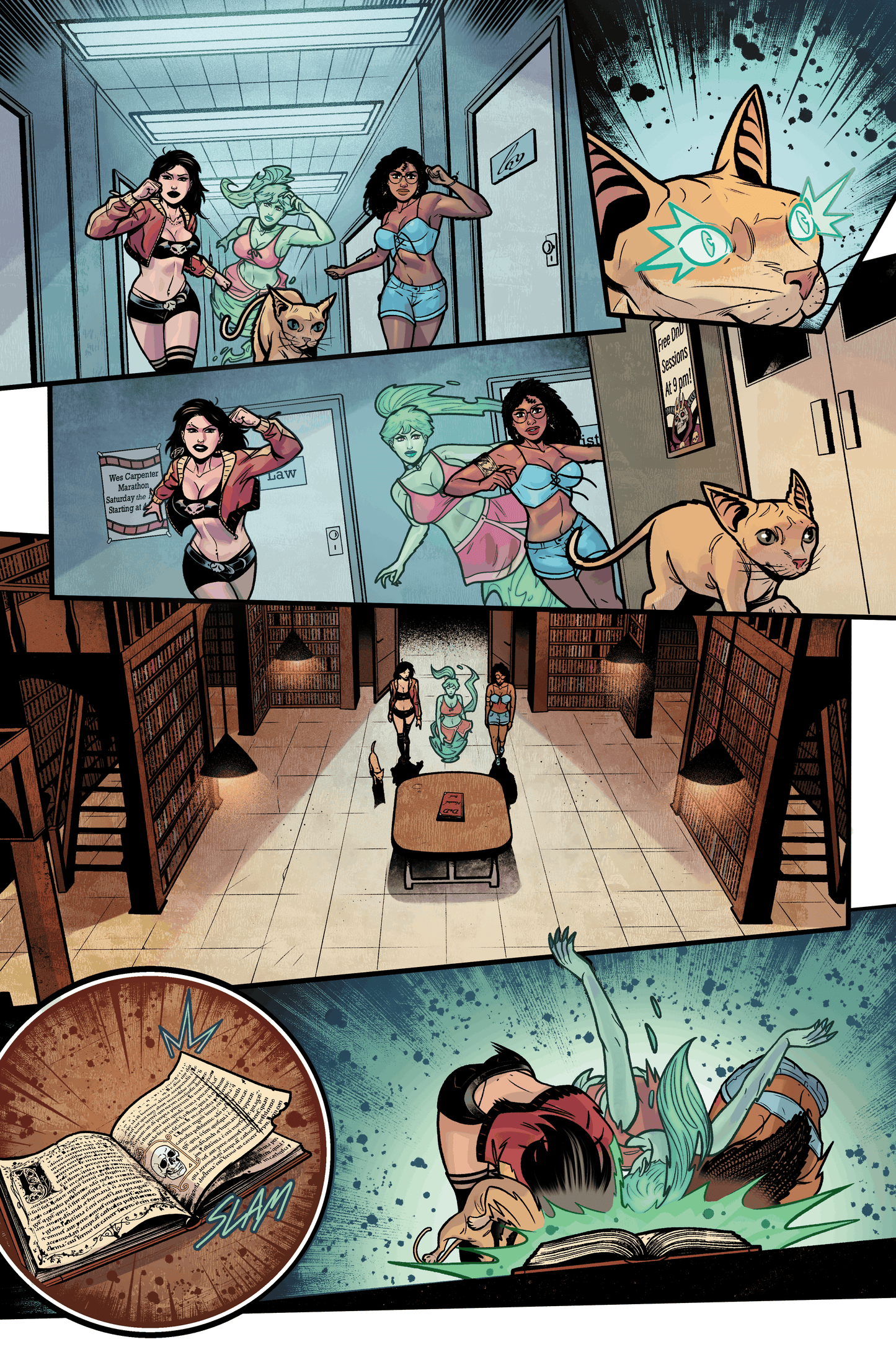 The Exorcist Club #5 | Comedy Fantasy Comic