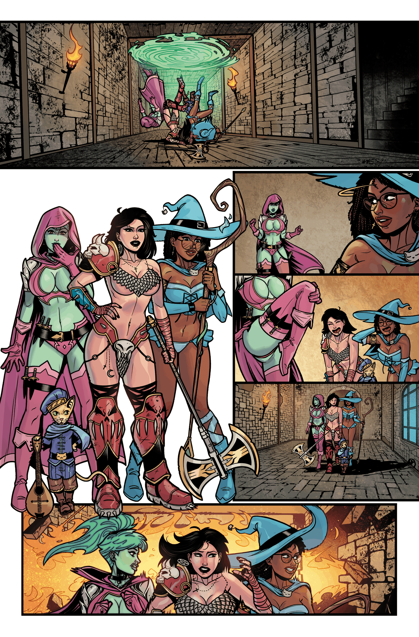 The Exorcist Club #5 | Comedy Fantasy Comic
