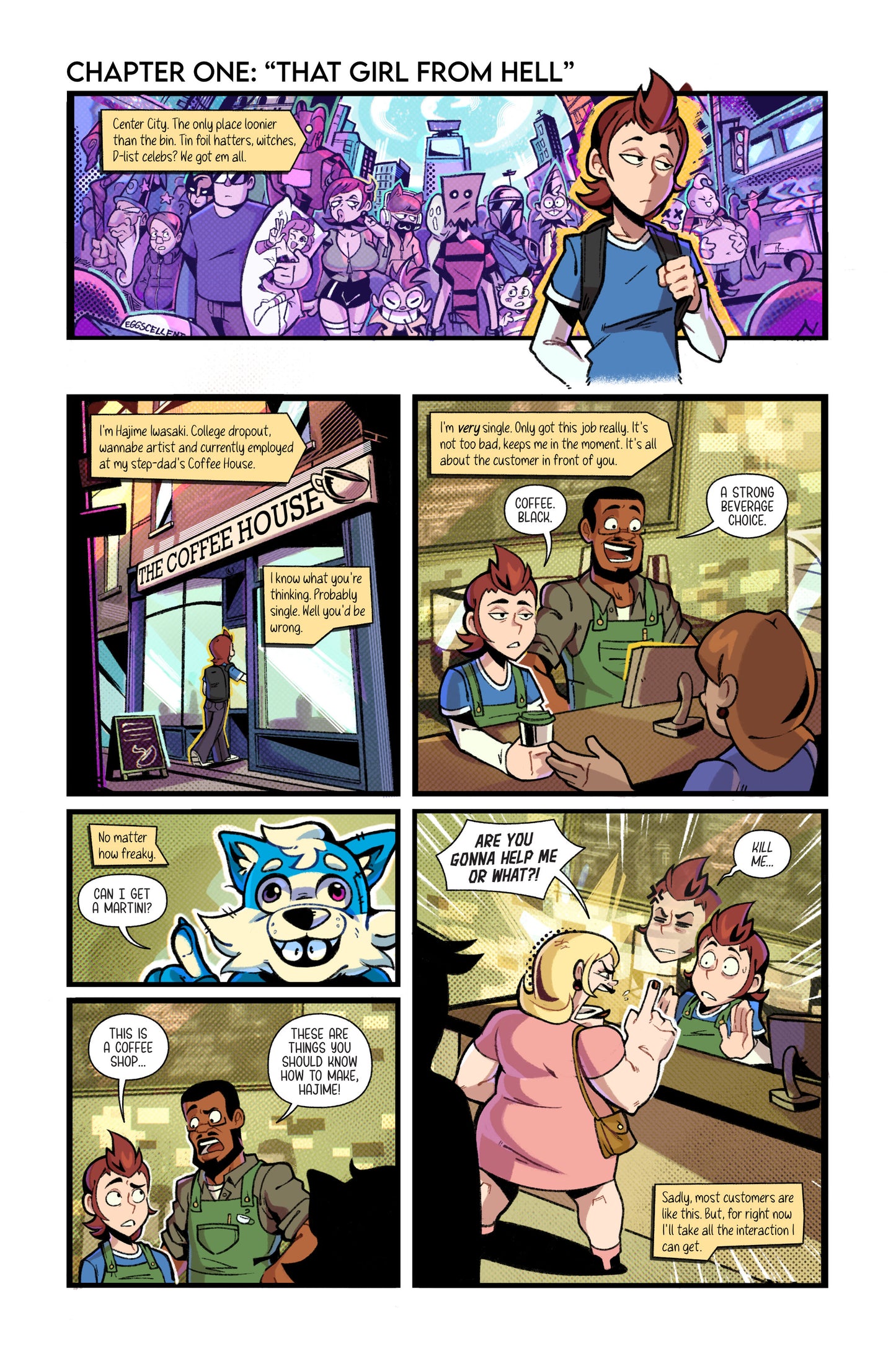 I Summoned a Demon and She's Kinda My Type Vol. 1 | Supernatural Comedy Comic